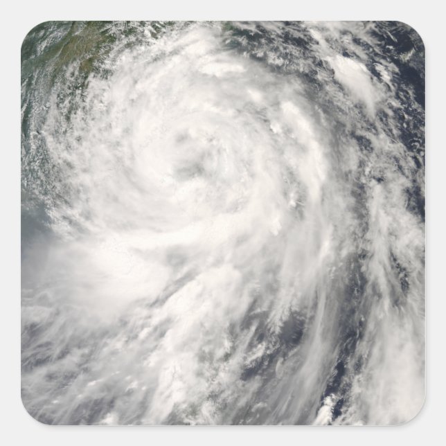 Typhoon Fung-wong Square Sticker (Front)