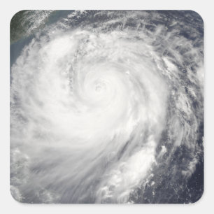Typhoon Haitang Square Sticker