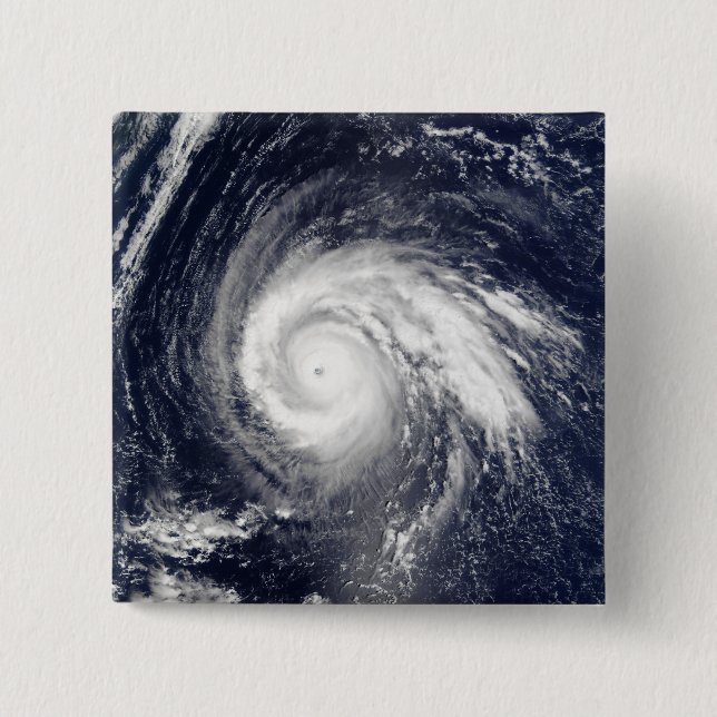 Typhoon Higos 15 Cm Square Badge (Front)