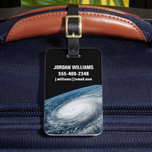 Typhoon Hinnamnor. Luggage Tag
