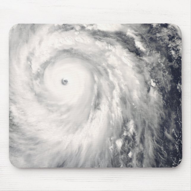 Typhoon Jangmi off Taiwan and the Philippines Mouse Pad (Front)
