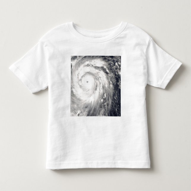 Typhoon Jangmi off Taiwan and the Philippines Toddler T-Shirt (Front)