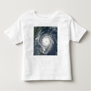 Typhoon Longwang  approaching Taiwan Toddler T-Shirt