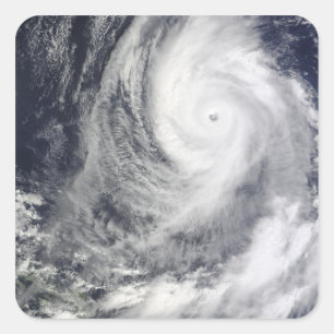 Typhoon Lupit 2 Square Sticker