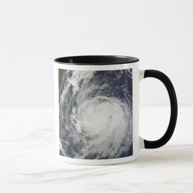Typhoon Lupit off the Philippines Mug (Right)