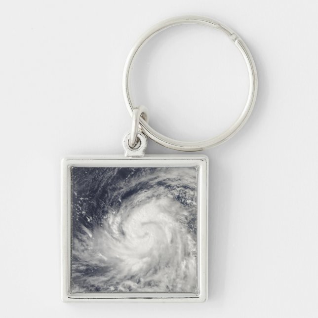 Typhoon Lupit over the western Pacific Ocean Key Ring (Front)