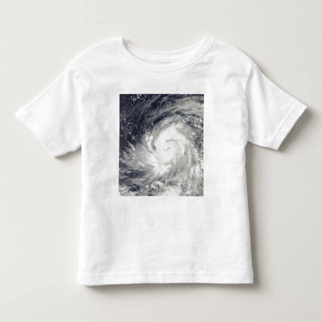 Typhoon Lupit over the western Pacific Ocean Toddler T-Shirt (Front)