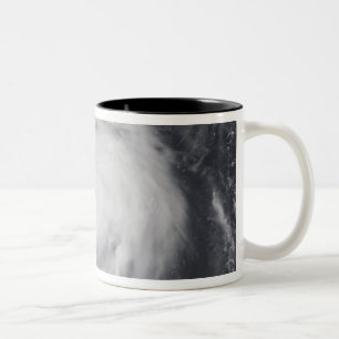 Typhoon Maemi in the Western Pacific Ocean Two-Tone Coffee Mug