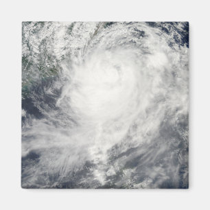 Typhoon Morakot over Taiwan Magnet