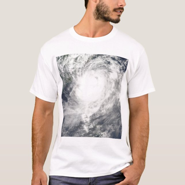 Typhoon Morakot over Taiwan T-Shirt (Front)