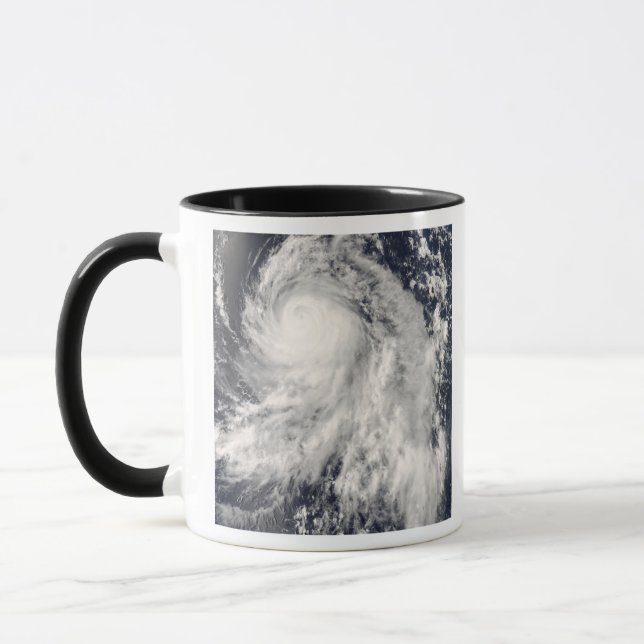 Typhoon Nakri off Japan Mug (Left)