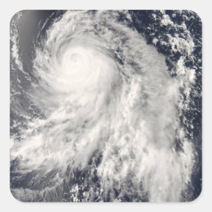 Typhoon Nakri off Japan Square Sticker