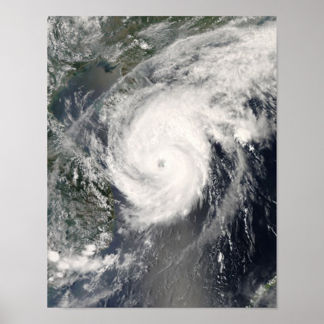Typhoon Neoguri approaching China 2 Poster (Front)