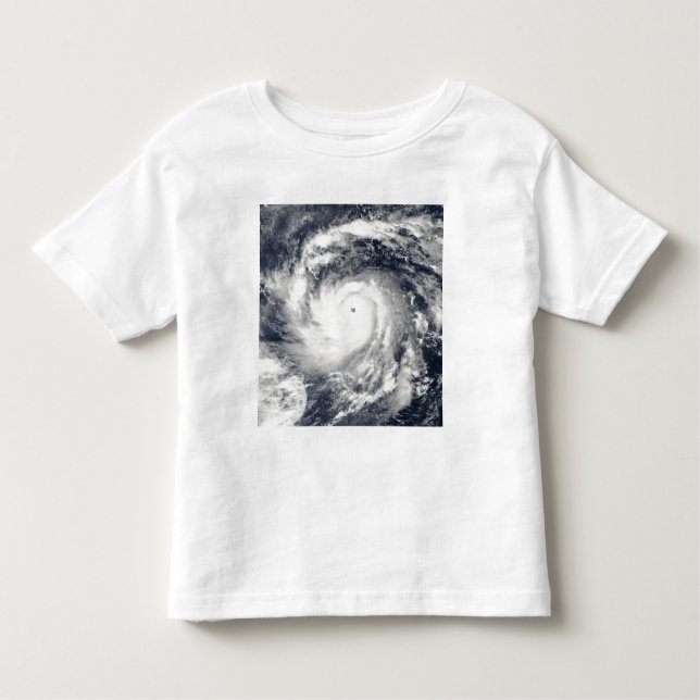 Typhoon Nida in the Pacific Ocean Toddler T-Shirt (Front)