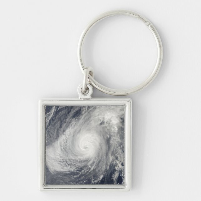 Typhoon Nida south-southwest of Iwo Jima Key Ring (Front)