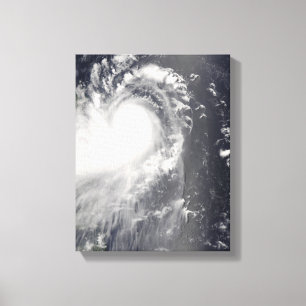 Typhoon Nuri approaching the Philippine Islands Canvas Print