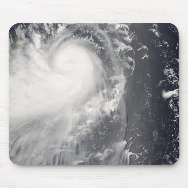 Typhoon Nuri approaching the Philippine Islands Mouse Pad (Front)