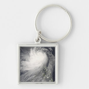 Typhoon Nuri over the Philippine Islands Key Ring