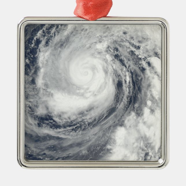 Typhoon Phanfone 2 Metal Ornament (Front)