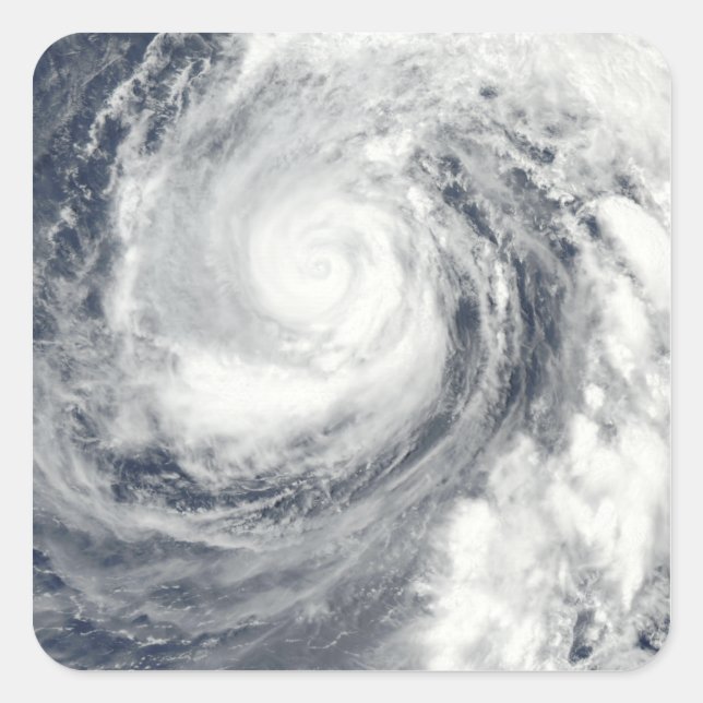 Typhoon Phanfone 2 Square Sticker (Front)