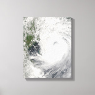 Typhoon Prapiroon Canvas Print
