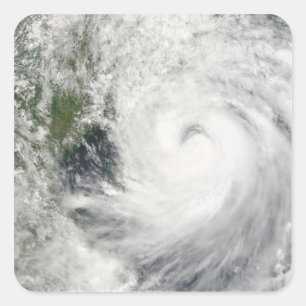 Typhoon Prapiroon Square Sticker