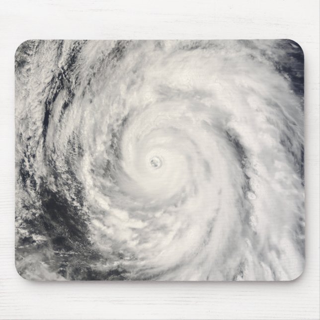 Typhoon Rammasun in the Philippine Sea Mouse Pad (Front)