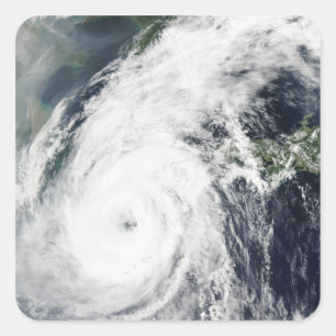Typhoon Rusa 2 Square Sticker