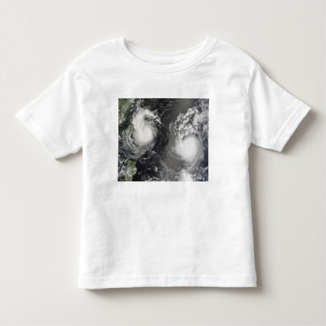 Typhoon Saomai and Tropical Storm Bopha Toddler T-Shirt (Front)