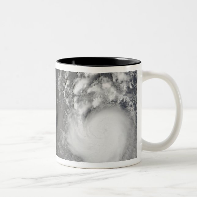 Typhoon Saomai and Tropical Storm Bopha Two-Tone Coffee Mug (Right)