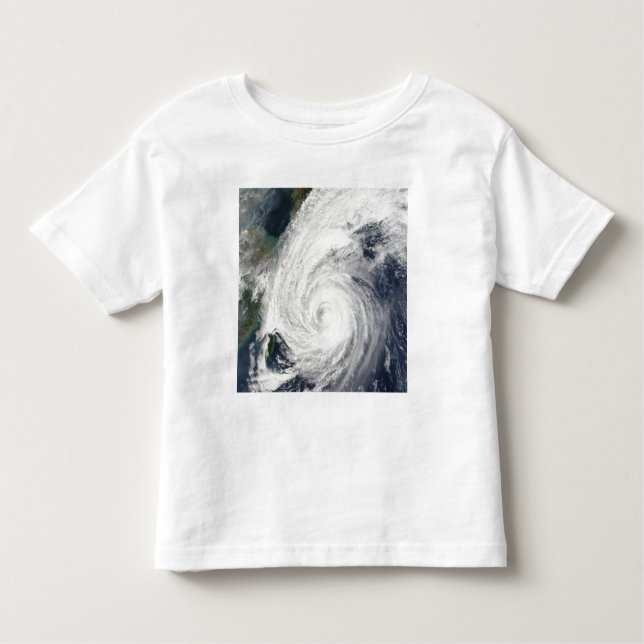Typhoon Tokage south of Japan Toddler T-Shirt (Front)