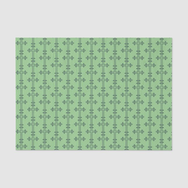 Typical Christian cross Tissue Paper (Front)
