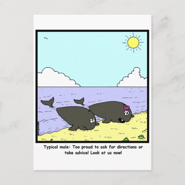 Typical Male Postcard (Front)