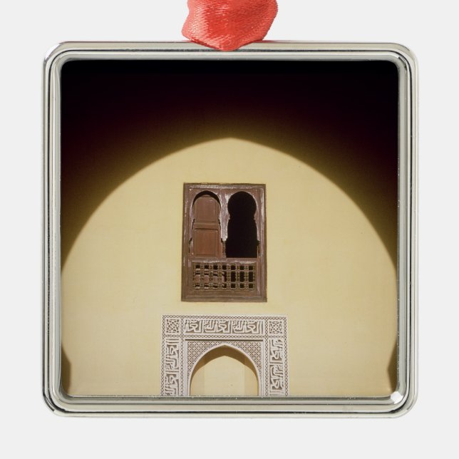 Typical Moroccan Window Metal Ornament (Front)