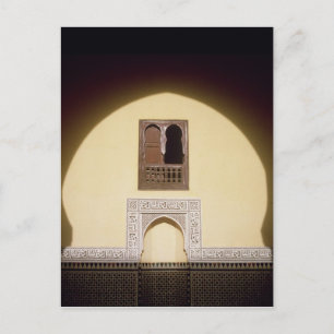 Typical Moroccan Window Postcard