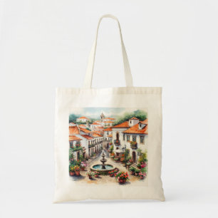Typical portuguese village tote bag