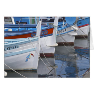 Typical Provencal fishing boats painted in 2