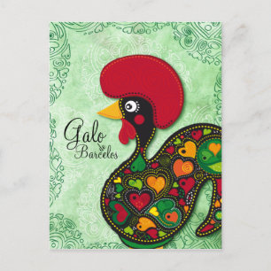 Typical Rooster of Barcelos - Galo de Barcelos Postcard