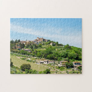 Typical Traditional Village in Tuscany - Italy Jigsaw Puzzle