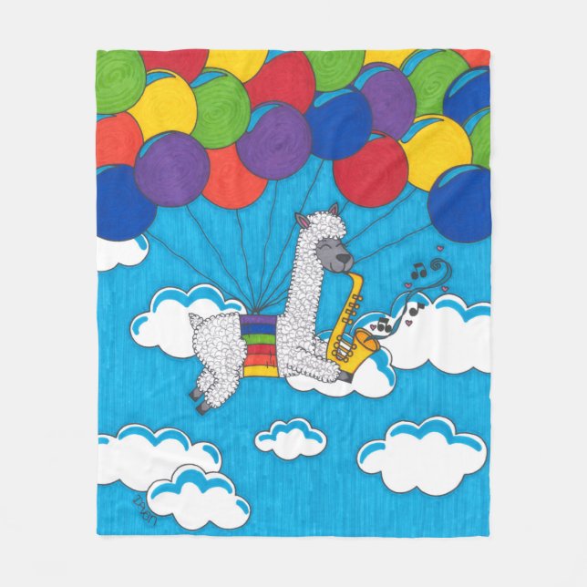 Typical Tuesday Fleece Blanket (Front)