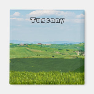 Typical Tuscany Landscape Magnet