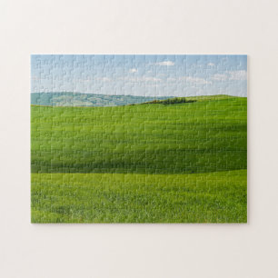 Typical Tuscany Landscape with Hills - Italy Jigsaw Puzzle
