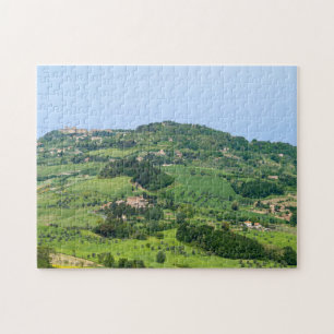 Typical Tuscany Landscape with Hills - Italy Jigsaw Puzzle