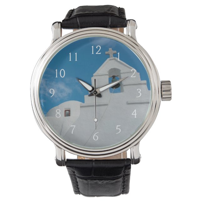 Typical whitewashed church watch (Front)