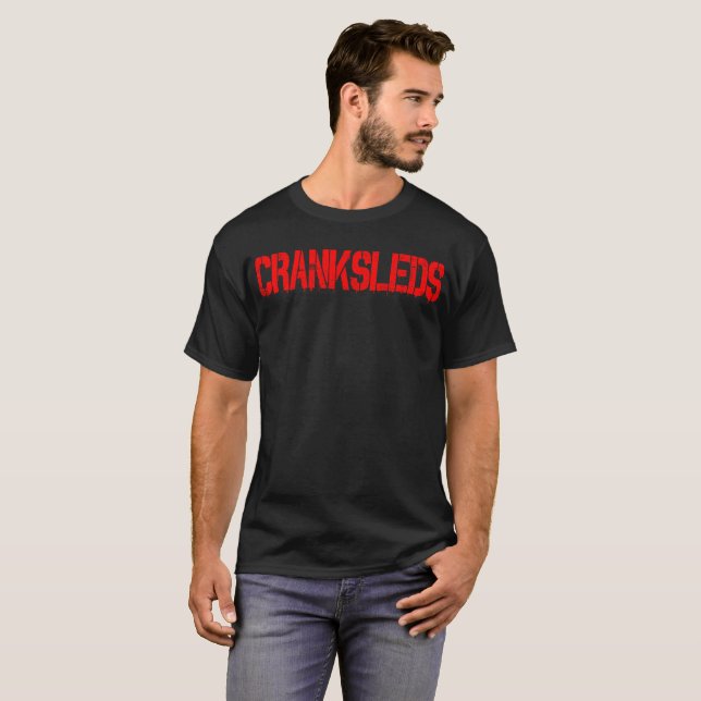 Typo CrankSleds - Red T-Shirt (Front Full)