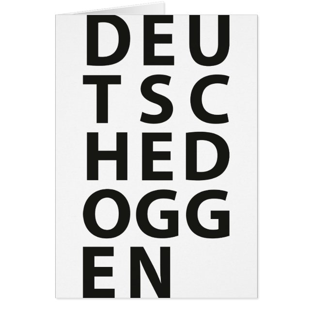 Typo: Great Dane (Front)