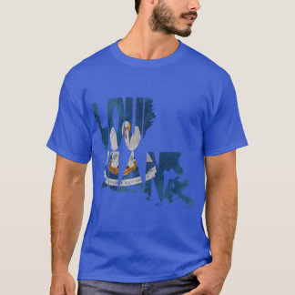 Typographic Map Flag T-Shirt