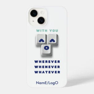 typography_2_with you_2 iPhone case