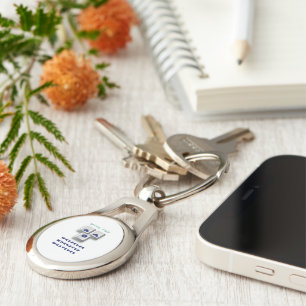 typography_2_with you_2 metal key ring