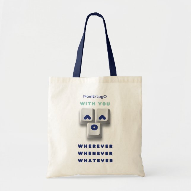 typography_2_with you_2 tote bag (Front)